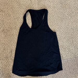 Lululemon Athletica  love navy blue Tank Top